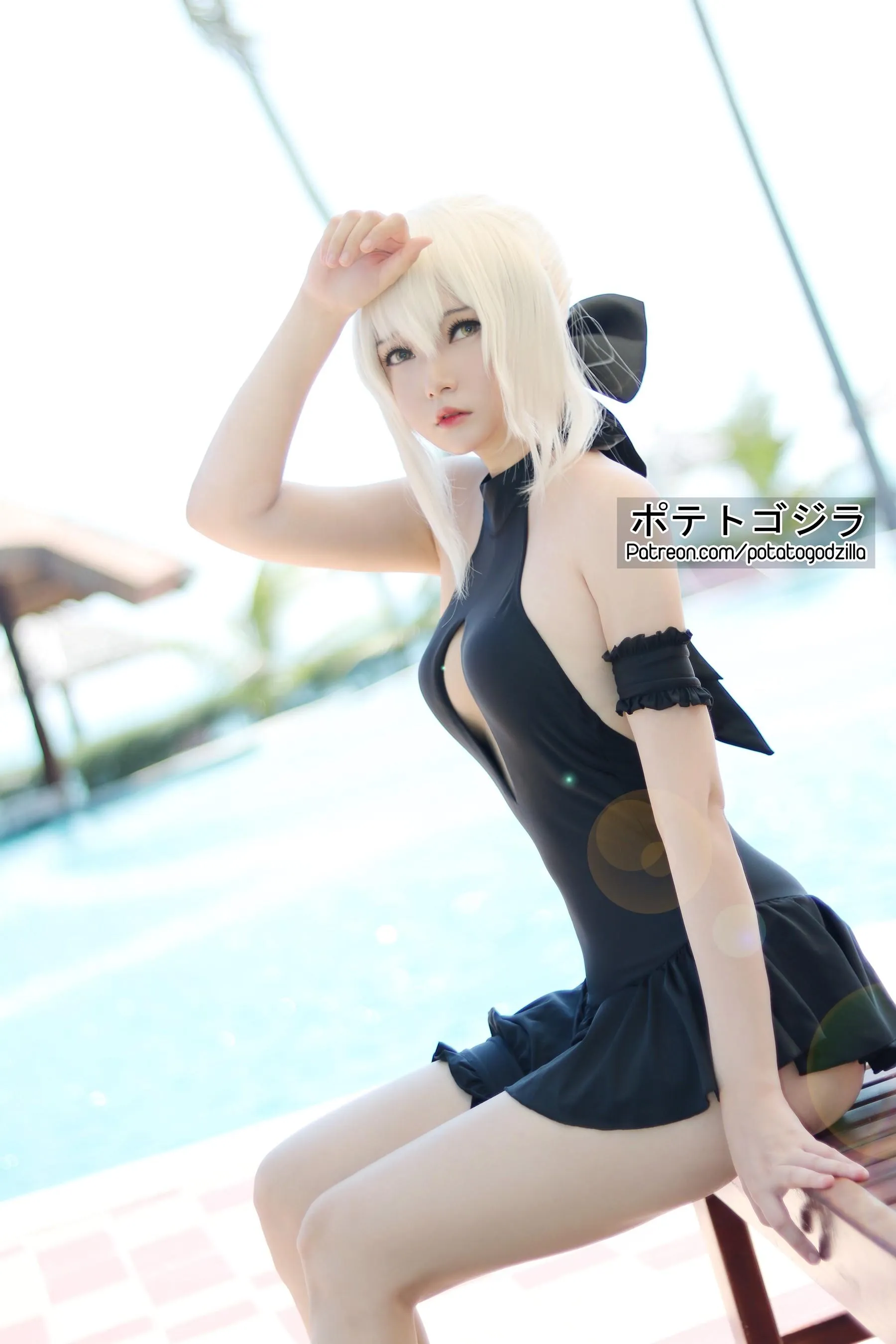 Potato Godzilla – NO.79 Saber Alter Swimsuit [19P]插图2